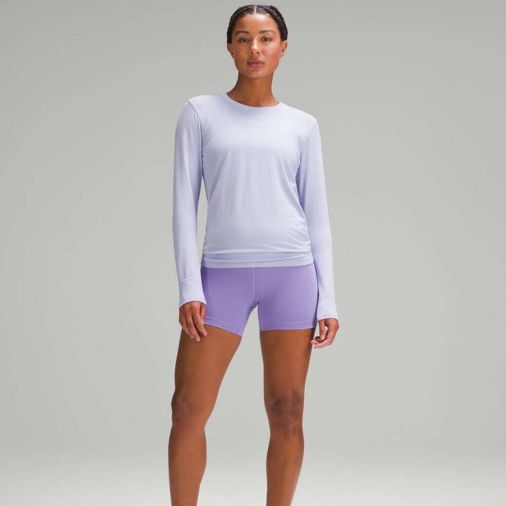 lululemon athletica Lavender Long Sleeve Top